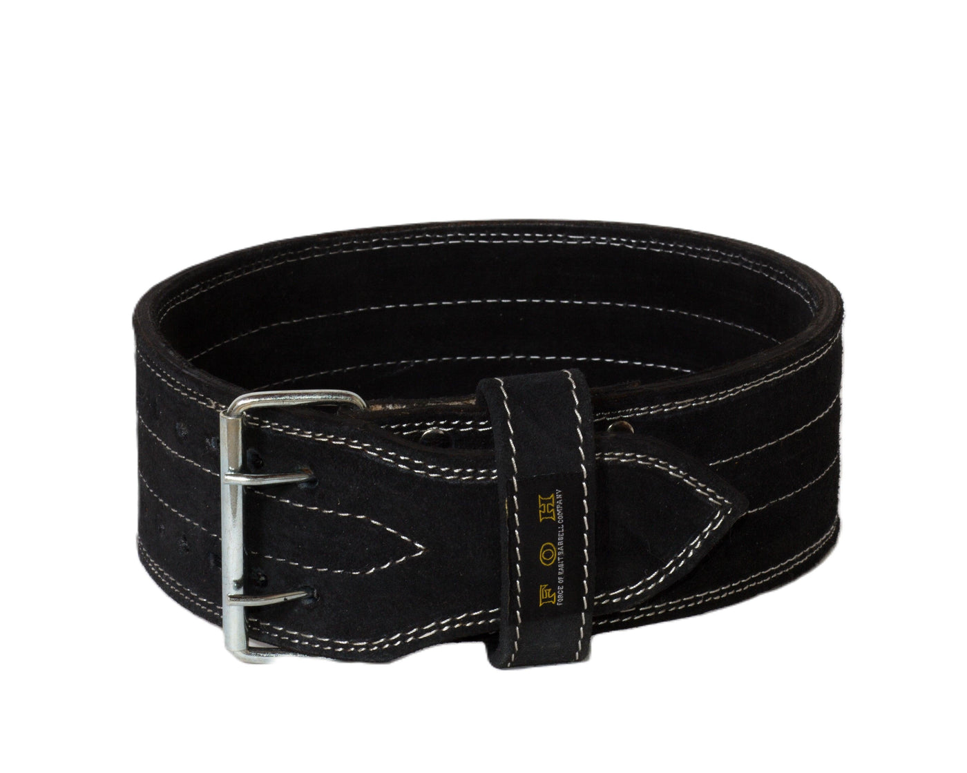 Double Prong 10 MM Powerlifting Leather Weight Belt (Clearance Rack Item) - Force of Habit Barbell Company