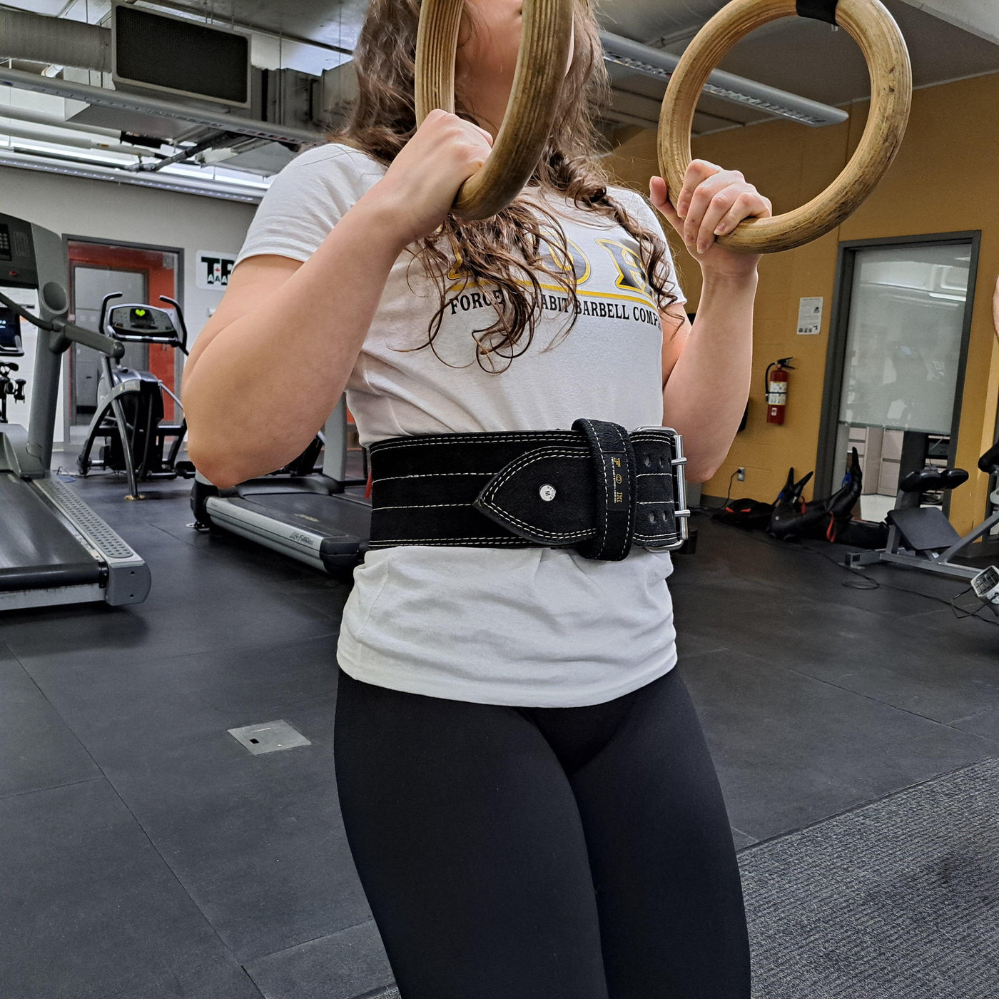 Double Prong 10 MM Powerlifting Leather Weight Belt (Clearance Rack Item) - Force of Habit Barbell Company