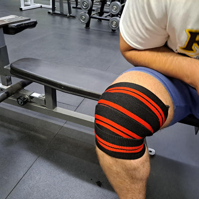 Knee Wraps Cotton 72" - Force of Habit Barbell Company