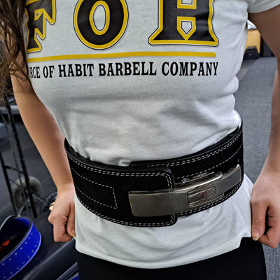 10 MM Powerlifting Lever Belt (Clearance Rack Item) - Force of Habit Barbell Company