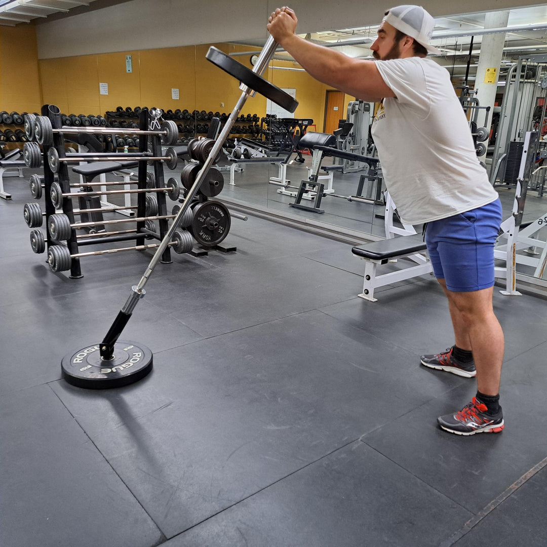 Landmine Post Chisel- Ground Rotation Trainer – Force of Habit