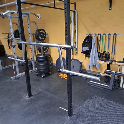 Cambered Squat Bar Olympic 2"- 39 lbs - Force of Habit Barbell Company