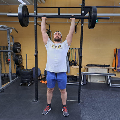 Axle Bar 7 ft. 24 lbs 1.9" Grip Diameter - Force of Habit Barbell Company