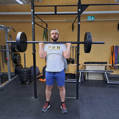 Axle Bar 7 ft. 24 lbs 1.9" Grip Diameter - Force of Habit Barbell Company