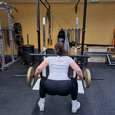 Cambered Squat Bar- 35 lbs Standard 1" (Home Gym Use) - Force of Habit Barbell Company