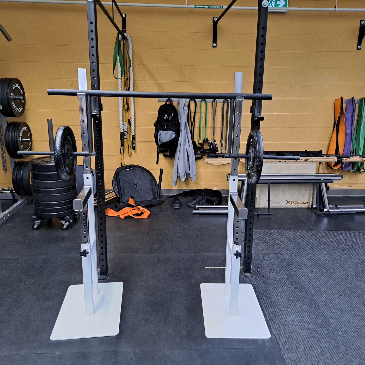 Cambered Squat Bar- 43 lbs Standard 1" (Home Gym Use) - Force of Habit Barbell Company