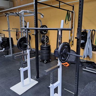 Cambered Squat Bar- 43 lbs Standard 1" (Home Gym Use) - Force of Habit Barbell Company