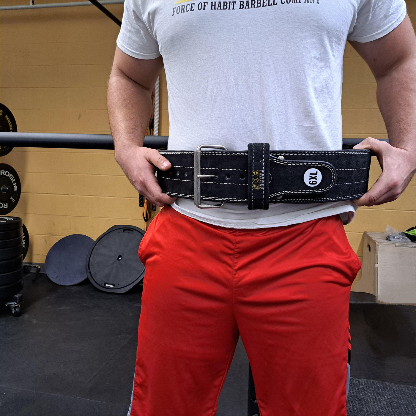 Single Prong 10 MM Powerlifting Weight Belt - Force of Habit Barbell Company