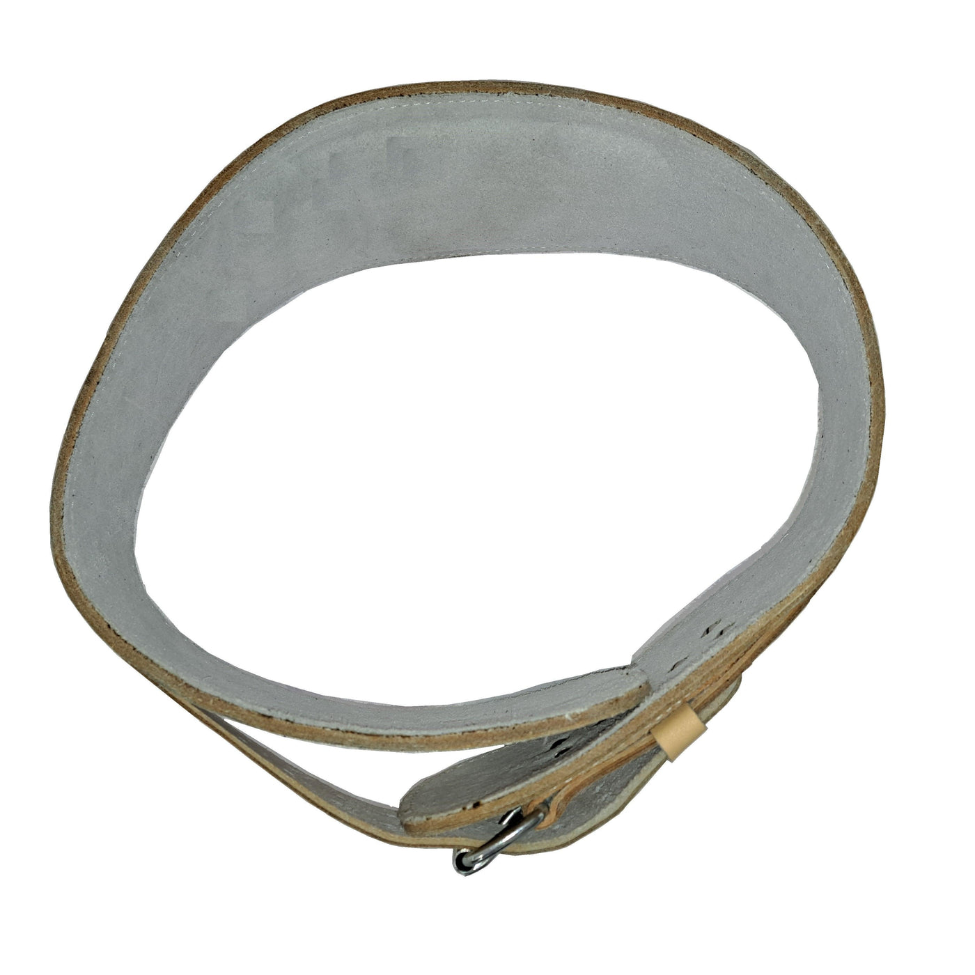 Double Prong Split Leather Powerlifting Belt, 6" wide (Clearance Rack Item) - Force of Habit Barbell Company