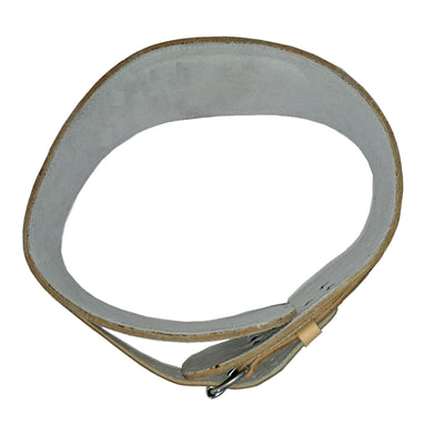 Double Prong Split Leather Powerlifting Belt, 6" wide (Clearance Rack Item) - Force of Habit Barbell Company