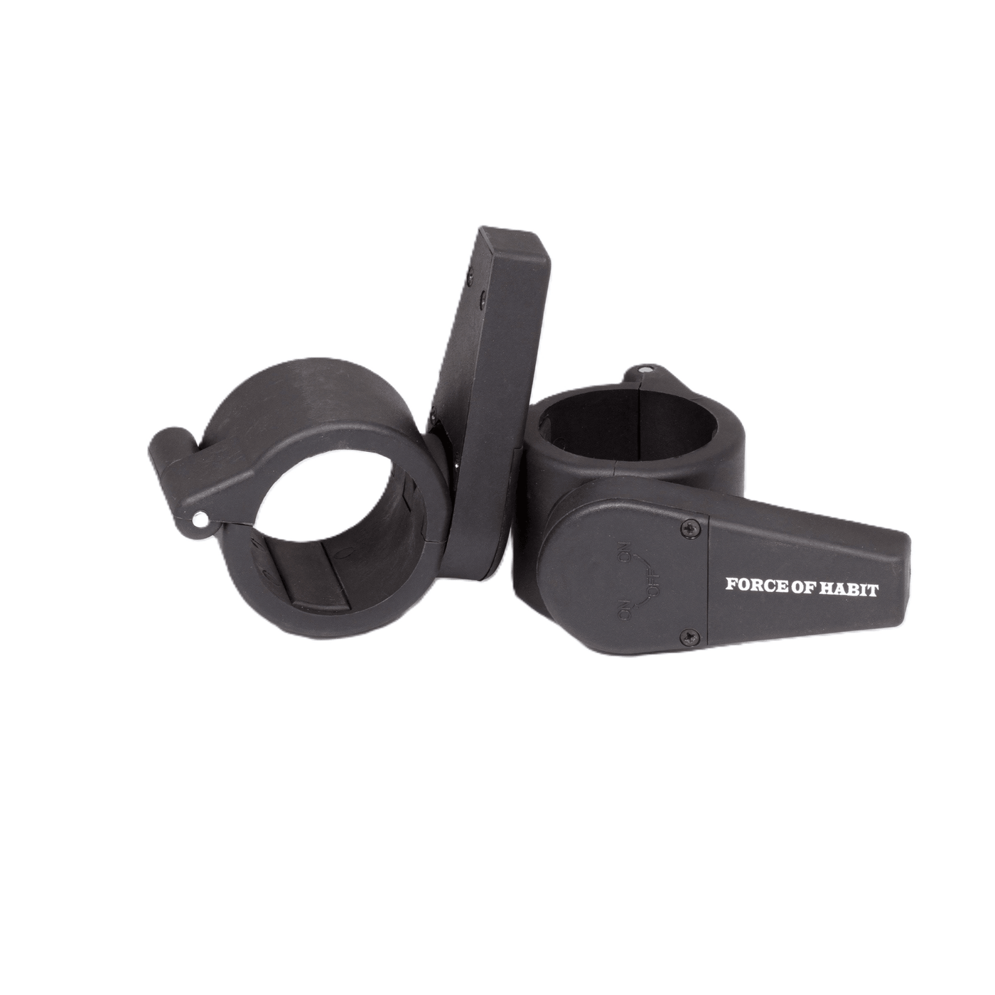Barbell Collars Olympic 2" 50 MM Ratchet Action - Force of Habit Barbell Company