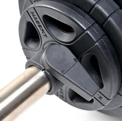Barbell Collars Olympic 2" 50 MM Ratchet Action - Force of Habit Barbell Company