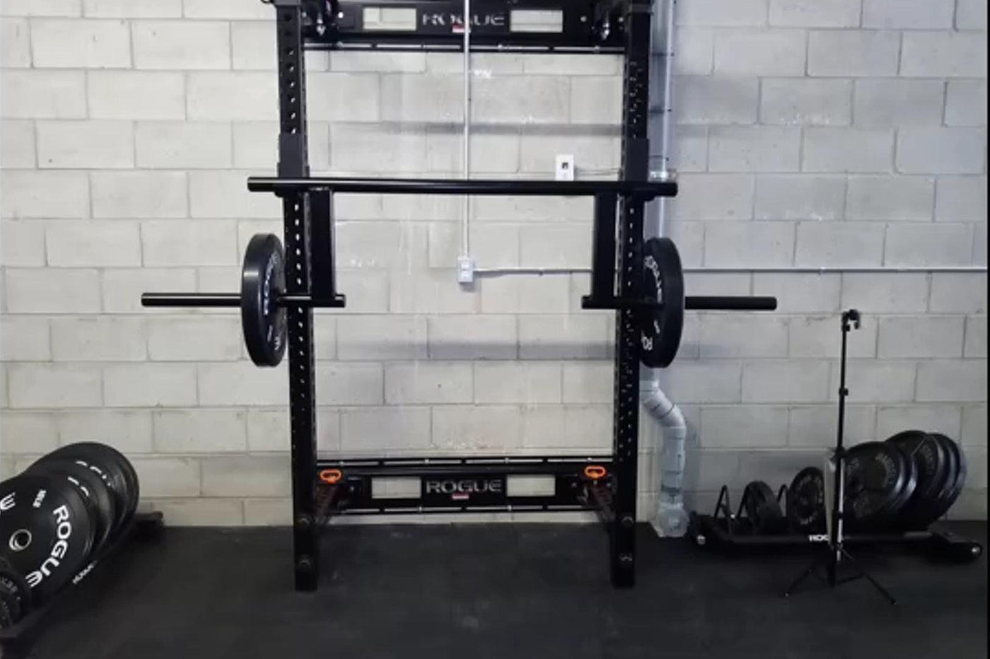 Cambered Squat Bar Olympic 2"- 45 lbs - Force of Habit Barbell Company