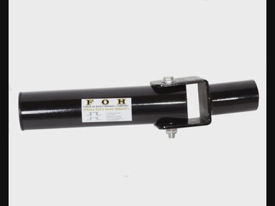 Landmine Chisel- Post, 4 lbs for All Landmine Exercises Black